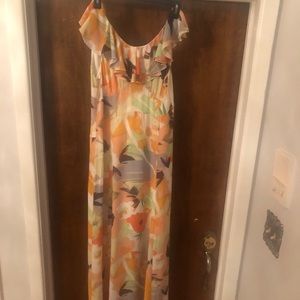Floral color dress